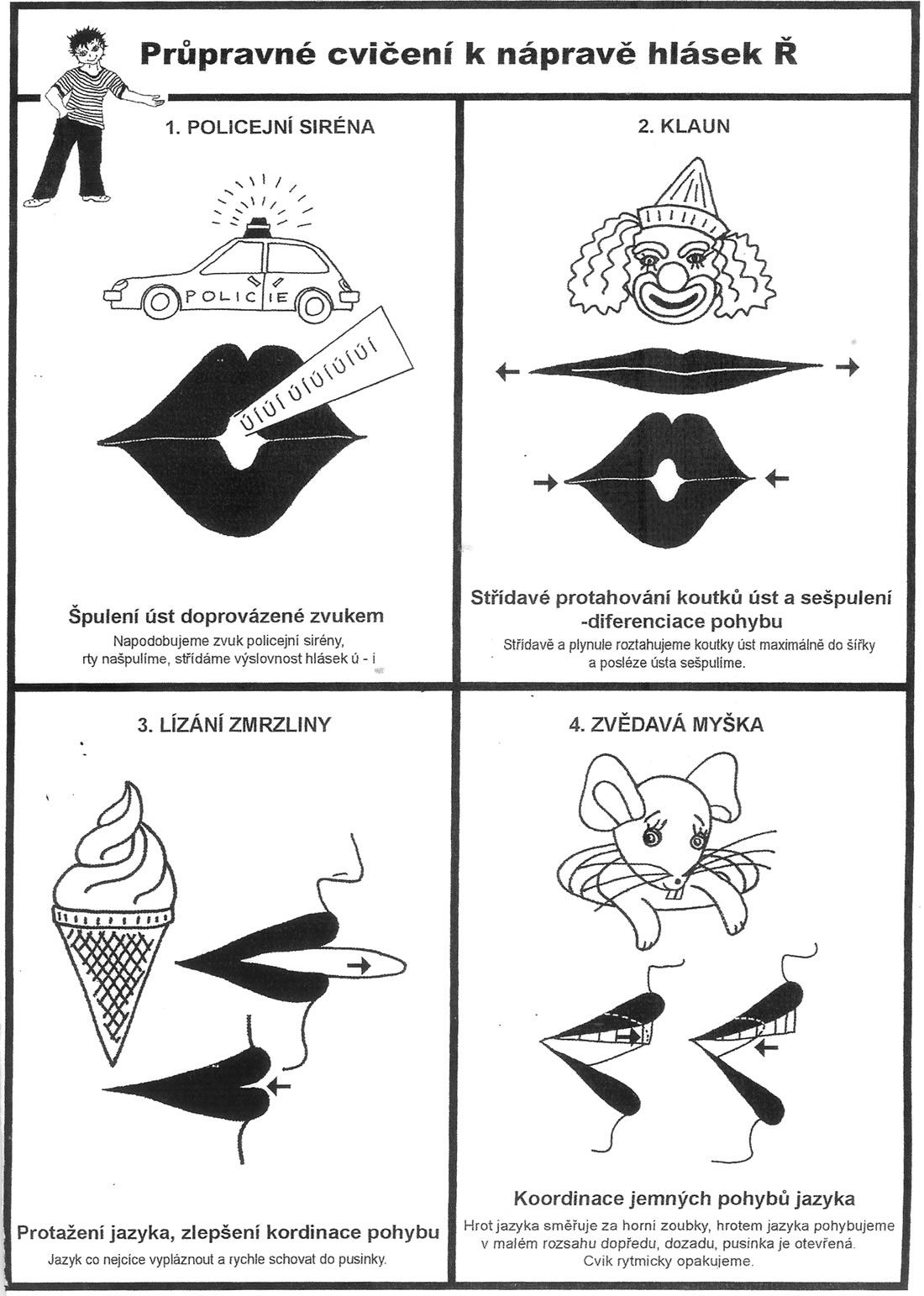 Logopedické cvičení - velký obrázek 04